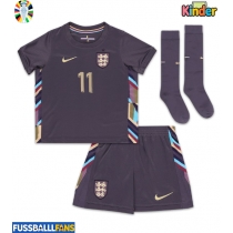 England Phil Foden #11 Auswärts Trikotsatz Kinder EM 2024 Kurzarm (+ Kurze Hosen)